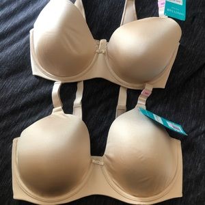 Vanity Fair Beauty Back Bras - 2 NWT